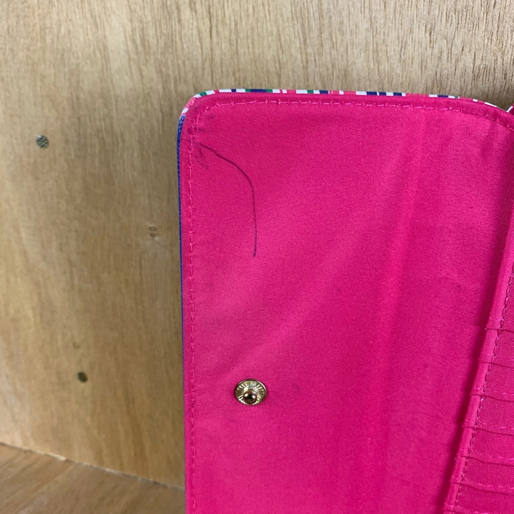 Striped Multi Section Wallet - Picture 8 of 8